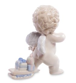 JP-34/12 Фигурка «Ангелочек с подарками» (Pavone)