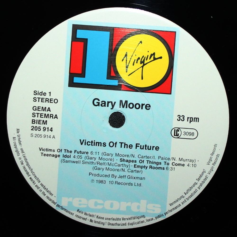 Gary Moore / Victims Of The Future (LP)