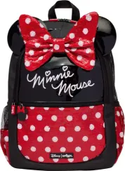 Çanta \ Bag \ Рюкзак Smiggle Minnie Mouse Classic Backpack Black-red