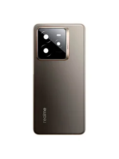 Задняя крышка для Realme GT 7 Pro Racing Edition Титановый / Серый (Titanium / Grey) со стеклом камеры