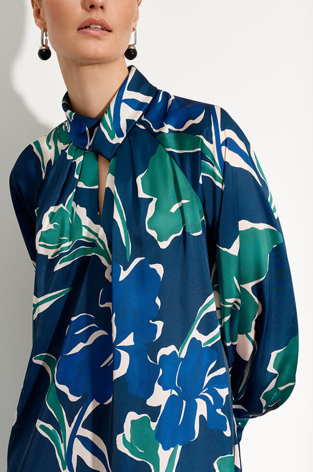 51425 Платье женское (синий принт)