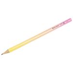 Карандаш чернографитный BRAUBERG "SOFT PASTEL", 1 шт., HB, корпус ассорти, 181768