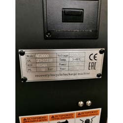 WDK-AC2000 (УЦЕНКА 03) Установка для заправки кондиционеров, автоматическая