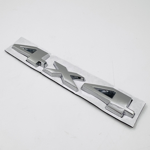 Эмблема (шильдик) 4х4 Лада Нива 140х20мм металл хром 1шт