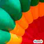 Надувная сцена ракушка «Закатный веер», 12×7×8 м