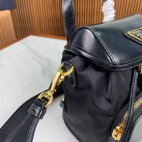 Рюкзак Prada Re-nylon черный