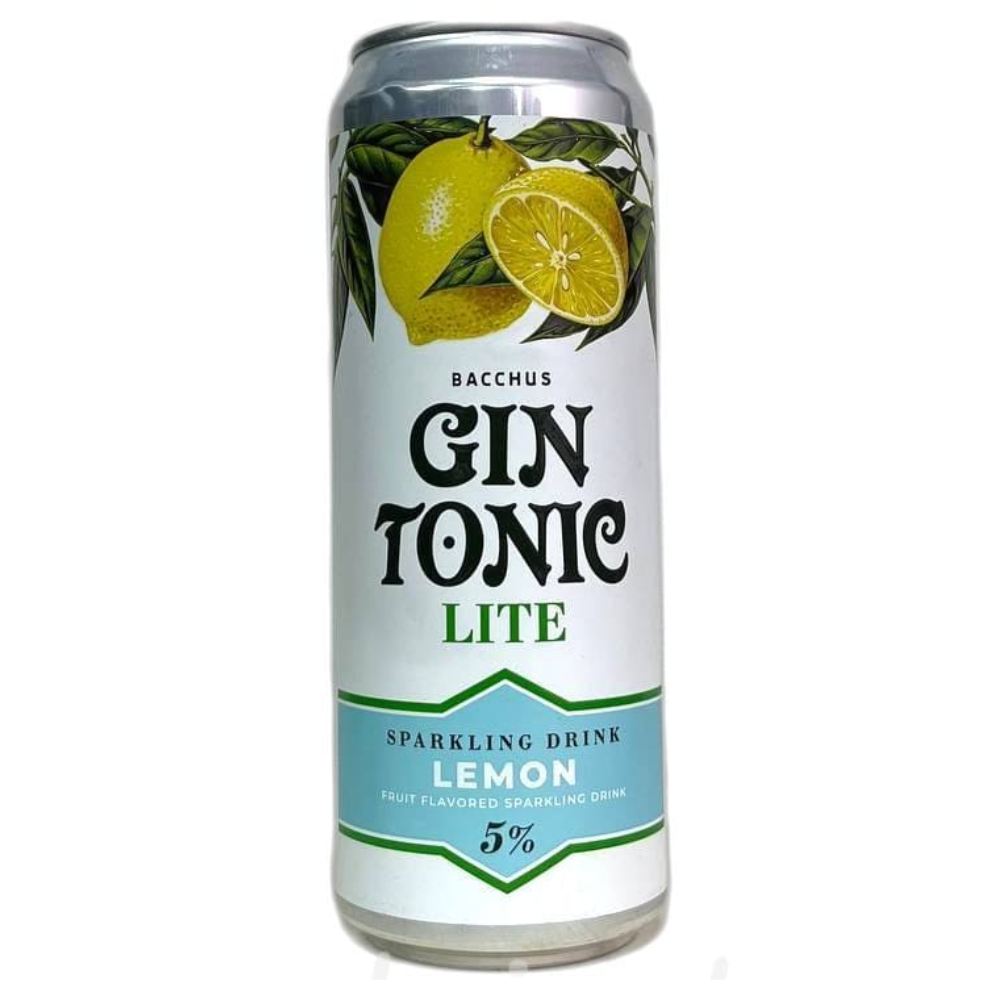 Алкогольный напиток Gin Tonic лимон 5% 0,45 л