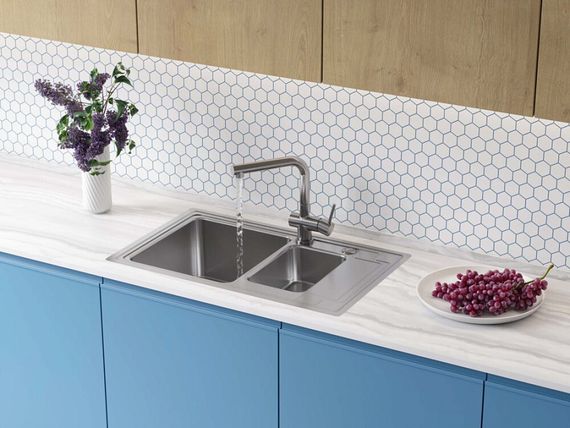 Кухонная мойка OMOIKIRI Mizu 78-2-IN нерж. сталь/нержавеющая сталь (арт. 4973731)