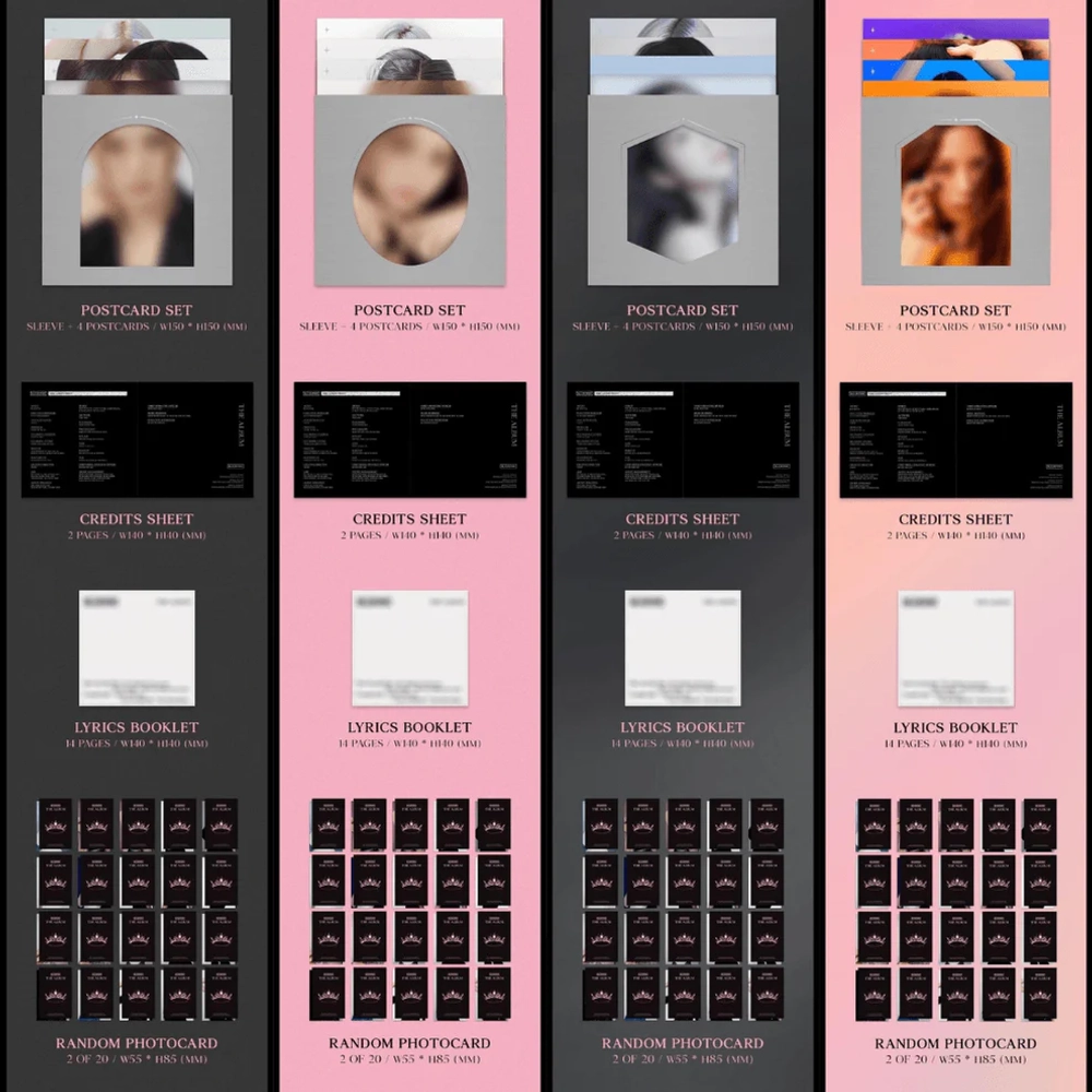 Альбом BLACKPINK - 1st Full Album [THE ALBUM]