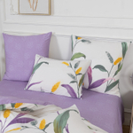 Комплект постельного белья Делюкс Сатин 100% хлопок на резинке LR456