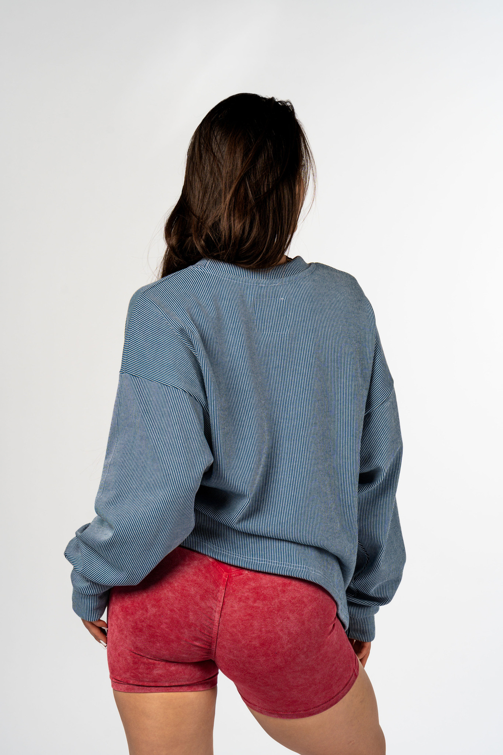 Свитшот Oversized Pullover SIGNATURE 797 Синий
