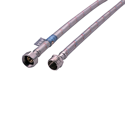 ViEiR Подводка для воды в силик. оплетке ВР 1/2" х НР 1/2" (20 см) (BZEW20)