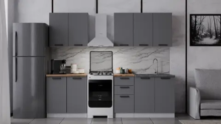 Кухня Фортуна 2.0 Графит