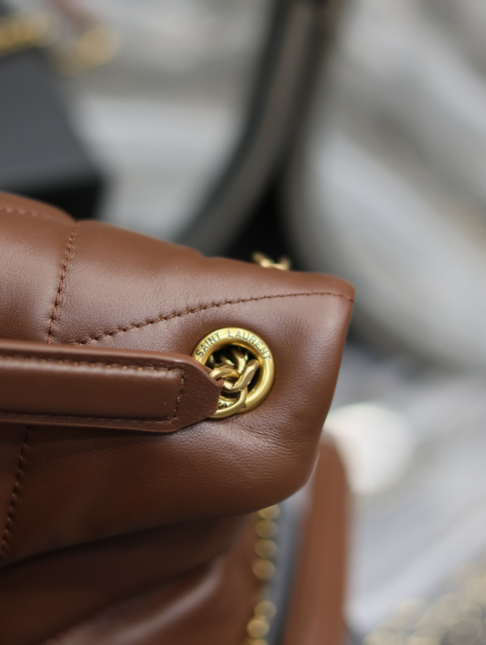 Saint Laurent Loulou Puffer Bag 29 cm