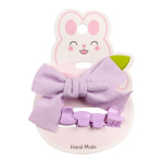 Аксессуары для волос детские "Бамби бум" ( крабы,зажимы) 753-462 (JINRE TRAVEL)