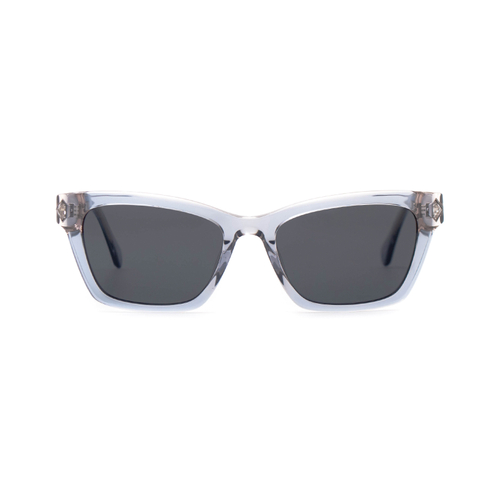 Солнцезащитные очки BOCCACCIO 0968 С4 бабочка прозрачно-серые