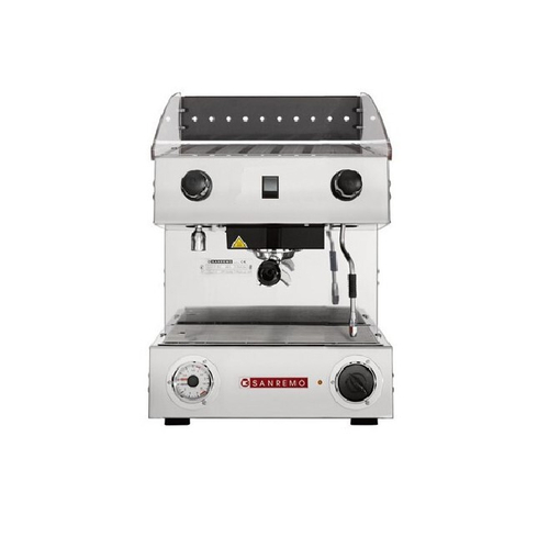 Sanremo Capri SAP 1 GR, одногруппная полуавтоматическая кофемашина, черная