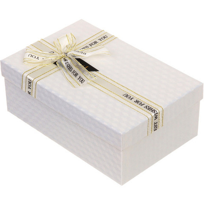 Коробка подарочная «Момент» 21*14*8 см, белый