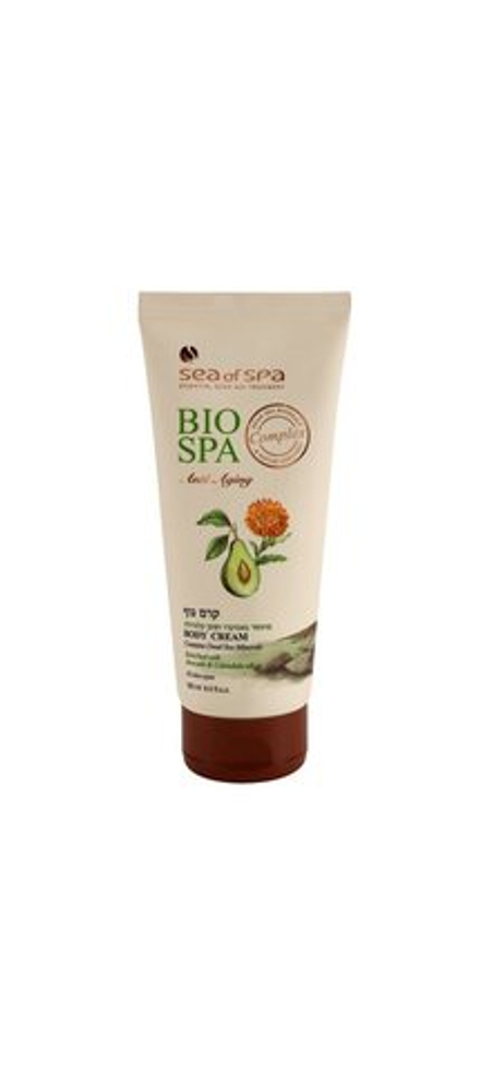 Sea of Spa Bio Spa - крем для тела с авокадо и календулой /   180  ml  / GTIN 7290013761309