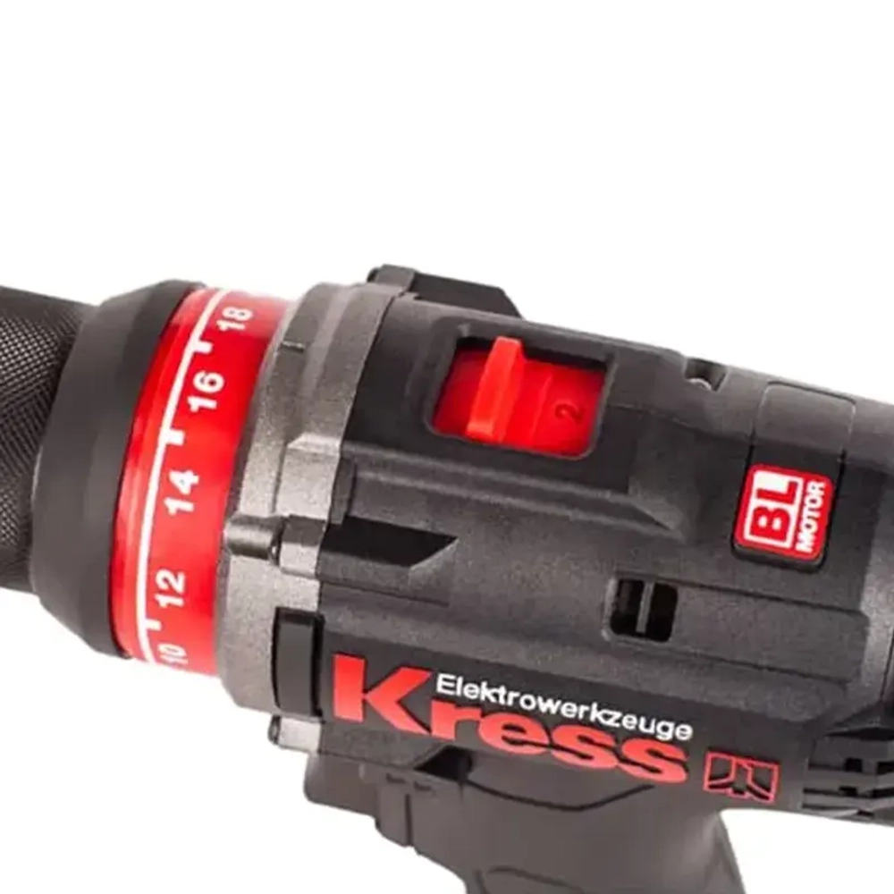 Kress KU124 дрель-шуруповерт (2 x 4 Ач, ЗУ)