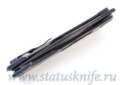 Нож Ратата BLK #41 CKF (Коныгин, М390, титан, подшипники) Ratataфотография - 9