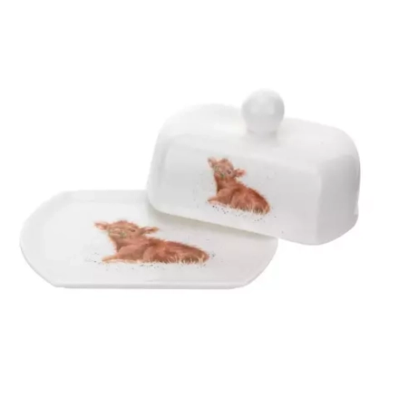 Royal Worcester - Масленка Wrendale Designs 15x11x8см / артикул   WN4000-XW  / GTIN 749151624061
