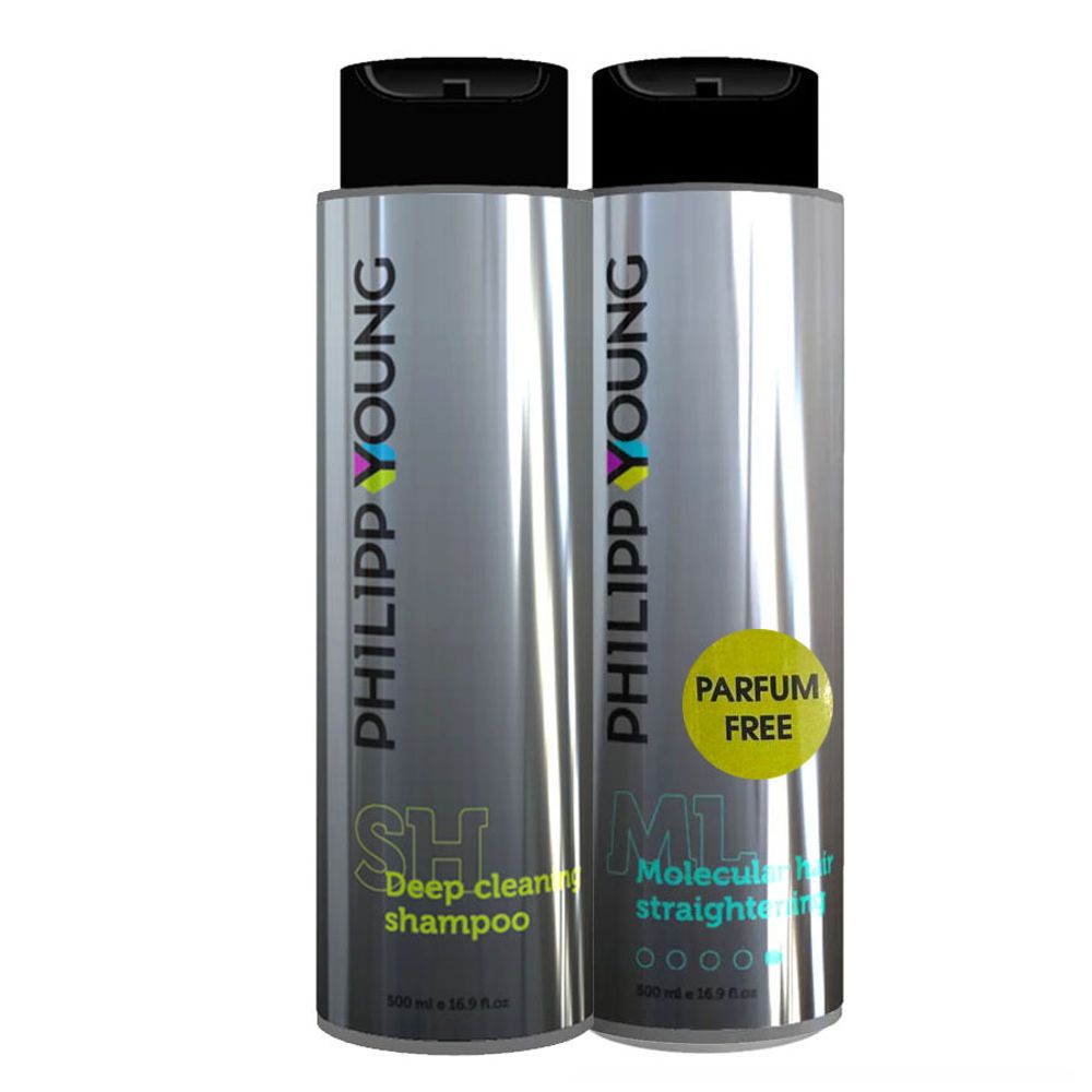 Нанопластика Philipp Young MOLECULAR Hair Straightening (ML) Parfum free