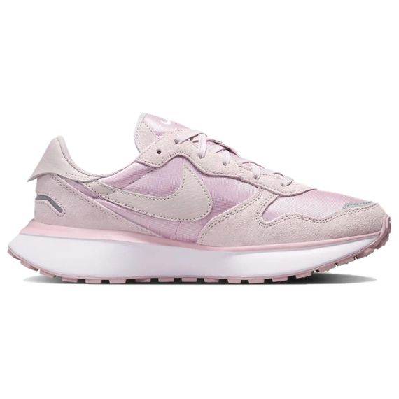 NIKE Phoenix Waffle Повседневная обувь Низкий Топ Розово-белый Женская