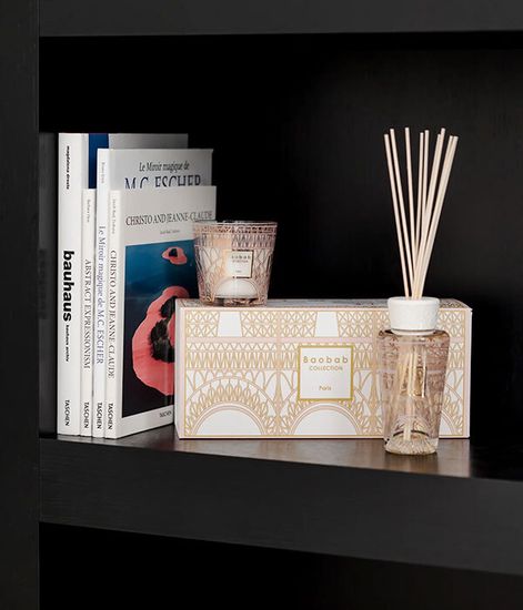 Paris, набор аромадиффузор и свеча My first Baobab, Baobab Collection