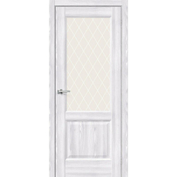 Межкомнатная дверь Неоклассик 33 Riviera Ice (Ривьера Айс) стекло White Сrystal , Браво