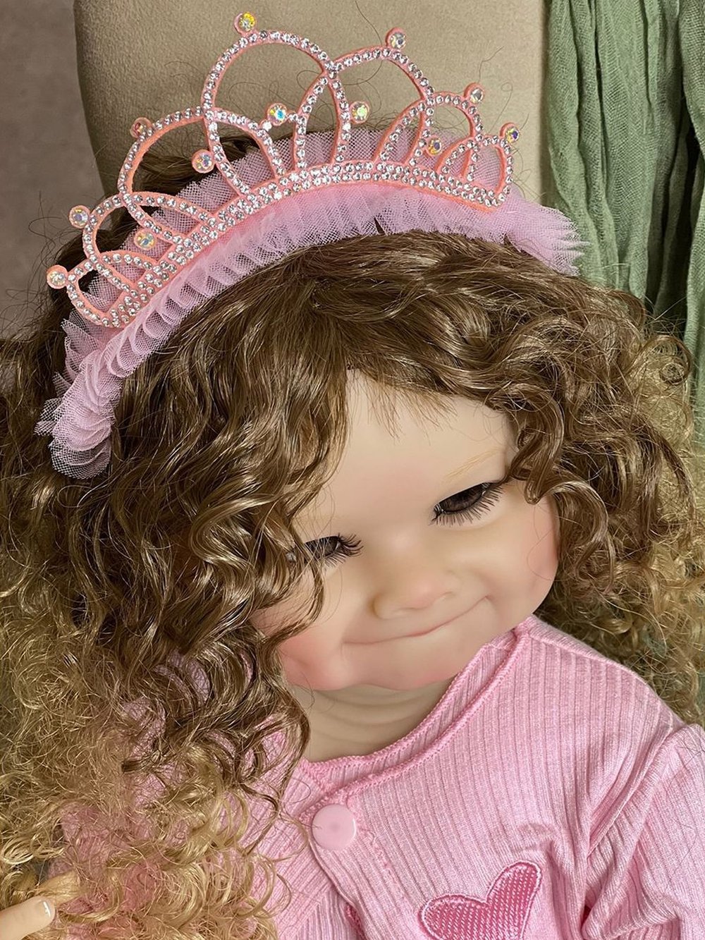 Кукла Реборн виниловая 55см в пакете (FA-826)