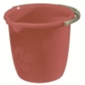 Ведро 10 л. п/п бордовое Рс