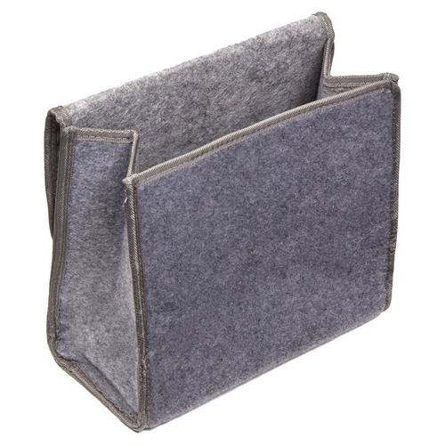 Органайзер в багажник iSky, войлочный, 30x30x15 см, серый IOG30G