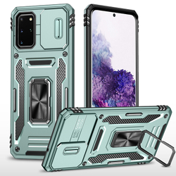 Чехол Safe Case с кольцом и защитой камеры для Samsung Galaxy S20+