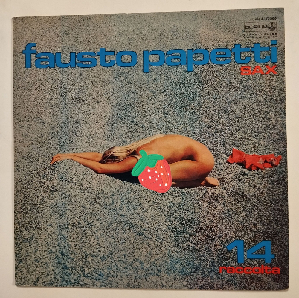 Винтажная виниловая пластинка LP Fausto Papetti 14a Raccolta (Italy 1971)