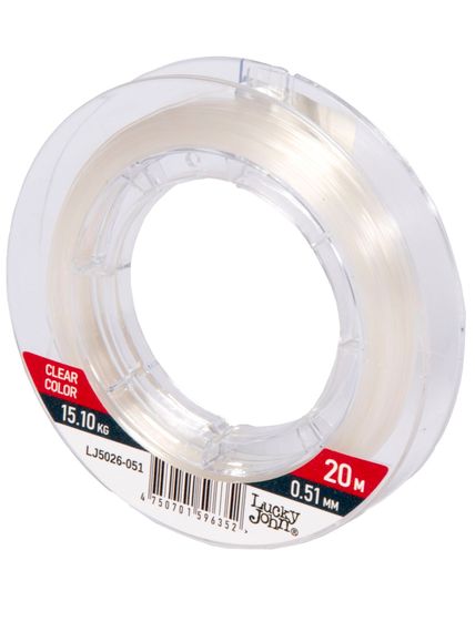 Леска монофильная Lucky John ICE SOFT FLUOROCARBON 020/051