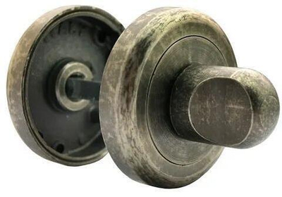 Завертка сантехническая CC-WC серебро старое матовое