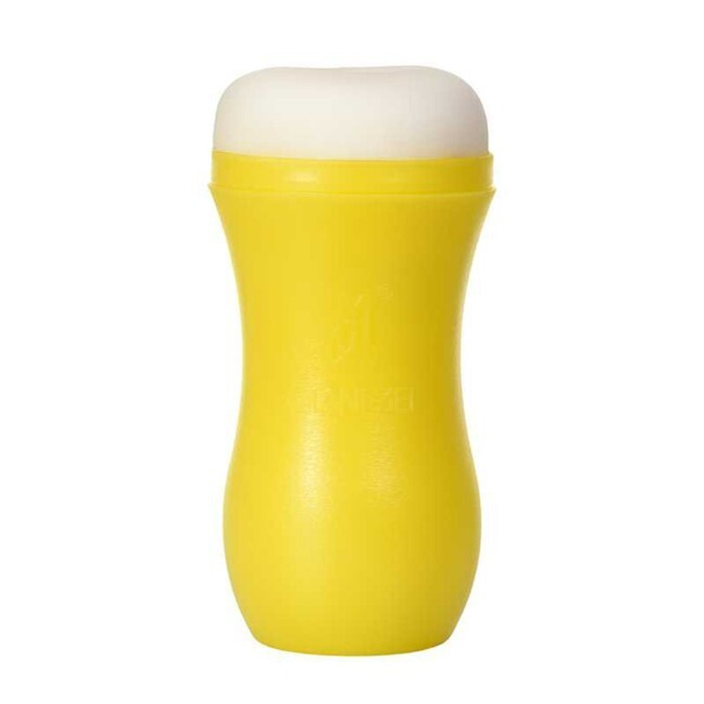 Мастурбатор-анус в колбе Toyfa A-Toys (Цвет: телесный с желтым)