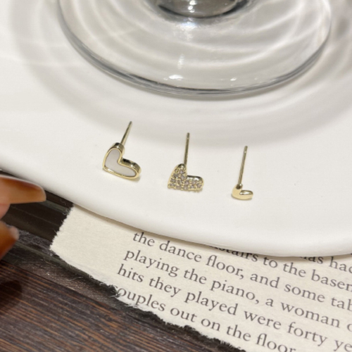 Серьги "Three Hearts"