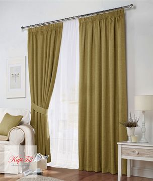 XL-Комплект штор Тоскана (горчичный)