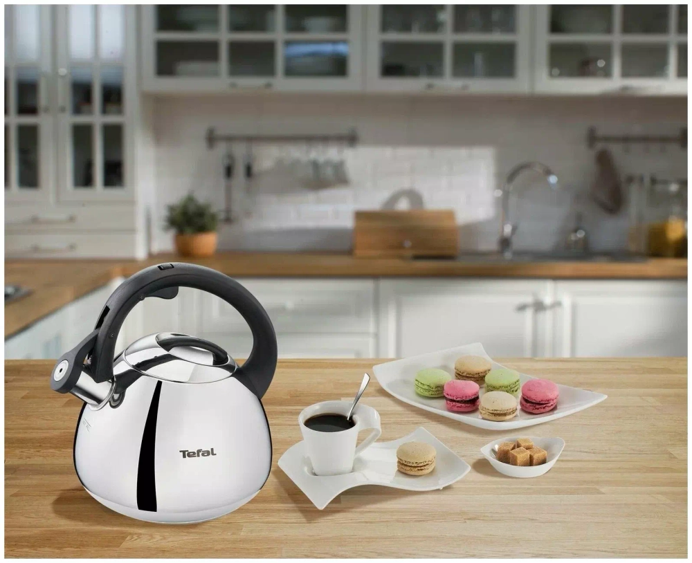Чайник со свистком Tefal Duetto+ N4180110 (q)