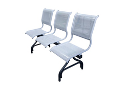 Секция стульев перфорированная трехместная «Прайм»