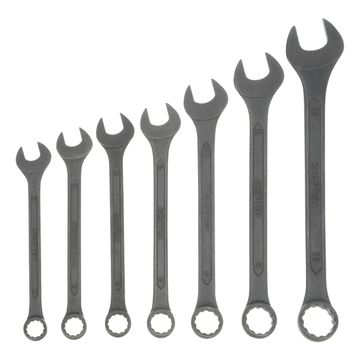 Набор ключей комбинированных, 6 - 22 мм, 10 шт., CrV, фосфатированные Сибртех 15475