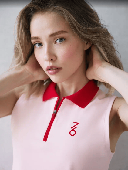 Поло женское 7/6 Kris Top - Mangano Calcite, арт. KT76-1501