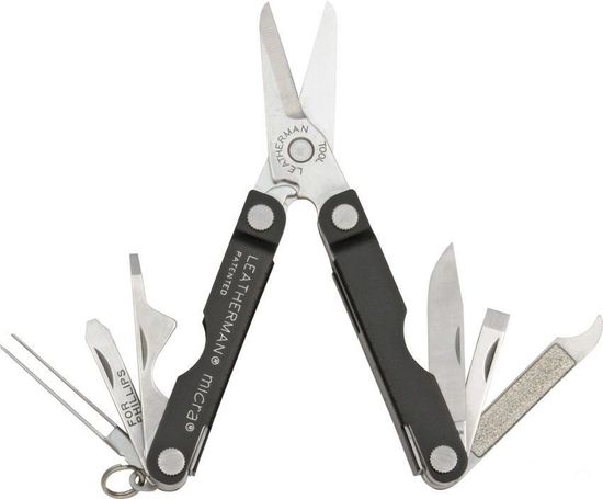 Мультитул-брелок Leatherman Micra черный 64320082N (подар. коробка)
