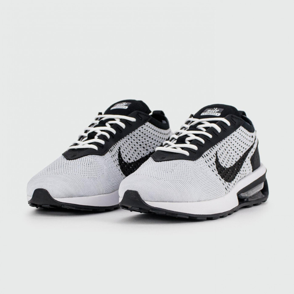кроссовки Nike Air Max Flyknit Racer White(grey) / Black