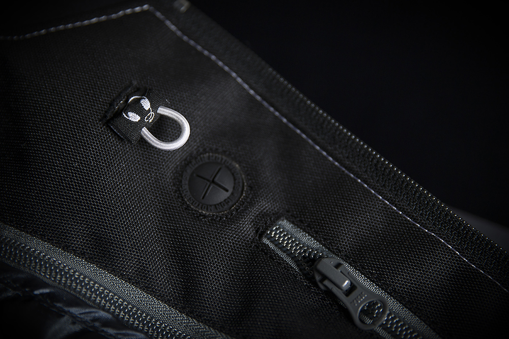 Мотокуртка - ICON OVERLORD (текстиль, серо-желтая)