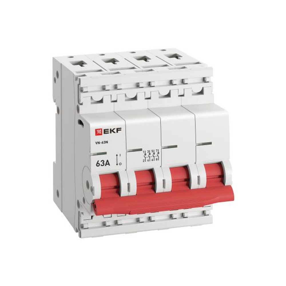 Выключатель нагрузки ВН-63N 4P 63А PROXIMA EKF