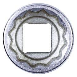 KING TONY (633034M) Головка торцевая стандартная двенадцатигранная 3/4", 34 мм