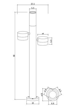 Ландшафтный светильник Arte Lamp